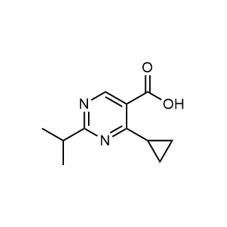 4-Cyclopropyl-2-isopropylpyrimidine-5-carboxylic acid|CS-1719142