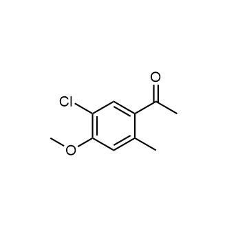 1-(5-Chloro-4-methoxy-2-methylphenyl)ethan-1-one|CS-1719629