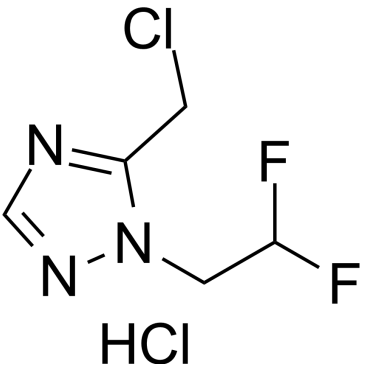 5-(Chloromethyl)-1-(2,2-difluoroethyl)-1H-1,2,4-triazole hydrochloride|CS-1719731