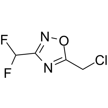 5-(Chloromethyl)-3-(difluoromethyl)-1,2,4-oxadiazole|CS-1719811