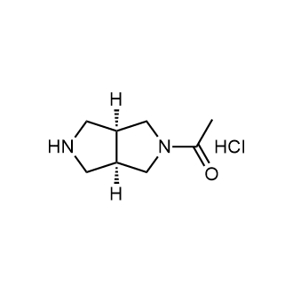 1-(rel-(3aR,6aS)-hexahydropyrrolo[3,4-c]pyrrol-2(1H)-yl)ethan-1-one hydrochloride|CS-1720394