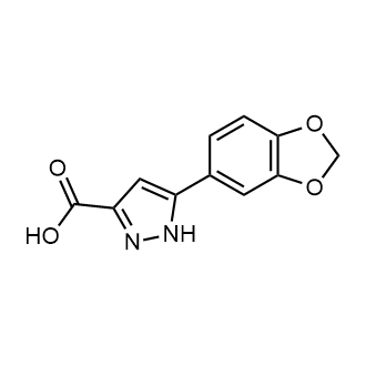 5-(Benzo[d][1,3]dioxol-5-yl)-1H-pyrazole-3-carboxylic acid|CS-1720573