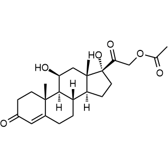 2-((8S,9S,10R,11S,13S,14S,17R)-11,17-Dihydroxy-10,13-dimethyl-3-oxo-2,3,6,7,8,9,10,11,12,13,14,15,16,17-tetradecahydro-1H-cyclopenta[a]phenanthren-17-yl)-2-oxoethyl acetate|CS-1733147