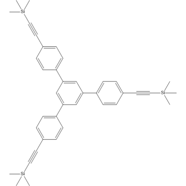 ((5'-(4-((Trimethylsilyl)ethynyl)phenyl)-[1,1':3',1''-terphenyl]-4,4''-diyl)bis(ethyne-2,1-diyl))bis(trimethylsilane)|CS-1734037
