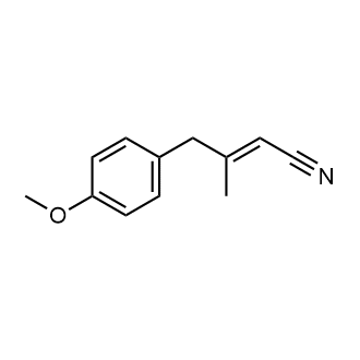 4-(4-Methoxyphenyl)-3-methylbut-2-enenitrile|CS-1734618