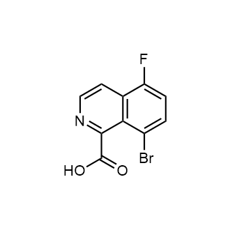 8-Bromo-5-fluoroisoquinoline-1-carboxylic acid|CS-1735240