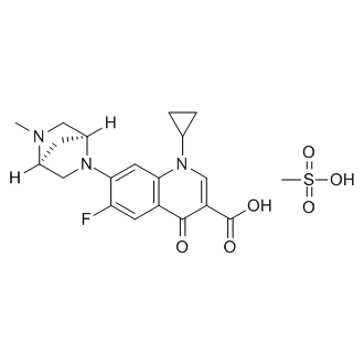 Danofloxacin mesylate