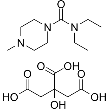 Diethylcarbamazine citrate|CS-3871