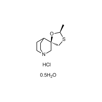 (-)-Cevimeline hydrochloride hemihydrate