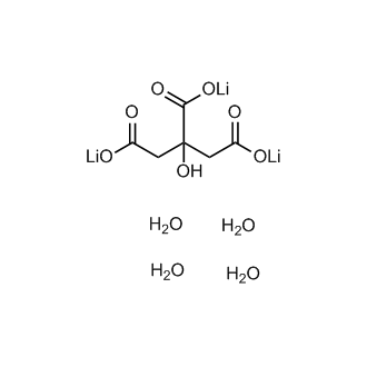 Lithium citrate tetrahydrate