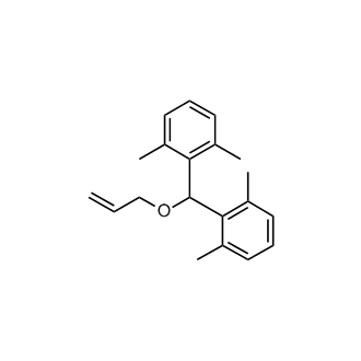 Benzene, 1,1'-[(2-propenyloxy)methylene]bis[2,6-dimethyl- 9CI