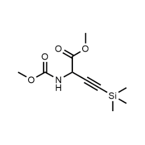 Methyl 2-((methoxycarbonyl)amino)-4-(trimethylsilyl)but-3-ynoate|CS-B0158