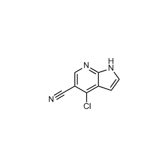 1H-Pyrrolo[2,3-b]pyridine-5-carbonitrile, 4-chloro-