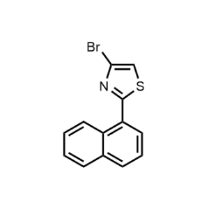 4-Bromo-2-(naphthalen-1-yl)thiazole|CS-B0718