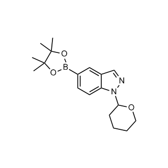 1H-Indazole, 1-(tetrahydro-2H-pyran-2-yl)-5-(4,4,5,5-tetramethyl-1,3,2-dioxaborolan-2-yl)-
