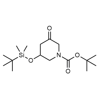 tert-Butyl 3-((tert-butyldimethylsilyl)oxy)-5-oxopiperidine-1-carboxylate|CS-B0953