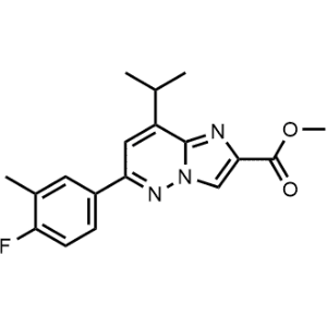 Methyl 6-(4-fluoro-3-methylphenyl)-8-isopropylimidazo[1,2-b]pyridazine-2-carboxylate|CS-B1368