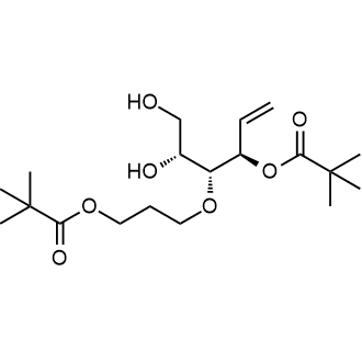 D-Arabino-Hex-1-enitol, 1,2-dideoxy-4-O-[3-(2,2-dimethyl-1-oxopropoxy)propyl]-, 3-(2,2-dimethylpropanoate)|CS-B1413