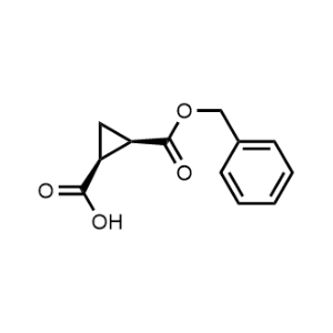 (1S,2R)-rel-2-[(benzyloxy)carbonyl]cyclopropane-1-carboxylic acid|CS-B1525