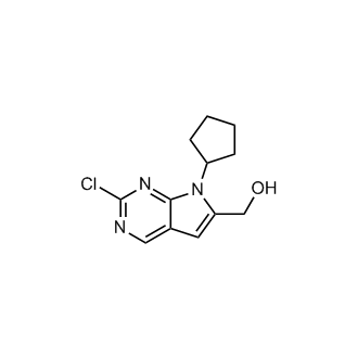 2-Chloro-7-cyclopentyl-7H-pyrrolo[2,3-d]pyrimidine-6-methanol|CS-B1534