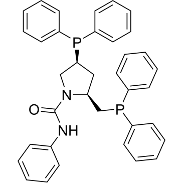 (2S,4S)-4-(Diphenylphosphino)-2-[(diphenylphosphino)methyl]-N-phenyl-1-pyrrolidinecarboxamide|CS-B1587