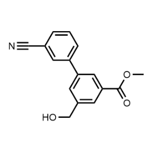 Methyl 3-(3-cyanophenyl)-5-(hydroxymethyl)benzoate|CS-B1589