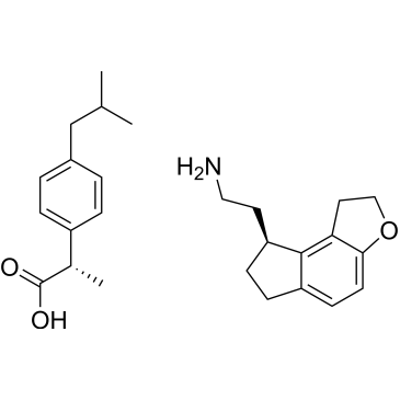 (S)-2-(1,6,7,8-tetrahydro-2H-indeno[5,4-b]furan-8-yl)ethan-1-amine (S)-2-(4-isobutylphenyl)propanoate|CS-B1610