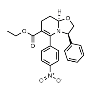 Ethyl (3R,8aR)-5-(4-nitrophenyl)-3-phenyl-2,3,8,8a-tetrahydro-7H-oxazolo[3,2-a]pyridine-6-carboxylate|CS-B1613