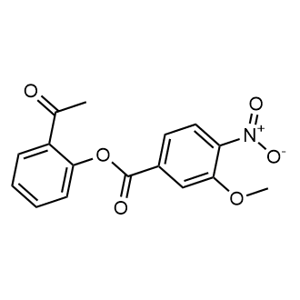 2-Acetylphenyl 3-methoxy-4-nitrobenzoate|CS-D0043