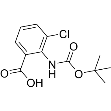 2-((tert-Butoxycarbonyl)amino)-3-chlorobenzoic acid|CS-D0192