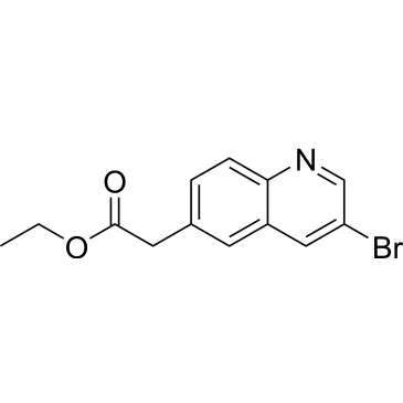 Ethyl 2-(3-bromoquinolin-6-yl)acetate|CS-D0355