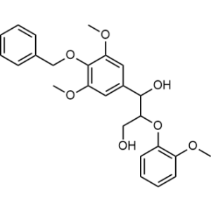 1-(4-(Benzyloxy)-3,5-dimethoxyphenyl)-2-(2-methoxyphenoxy)propane-1,3-diol|CS-D0573