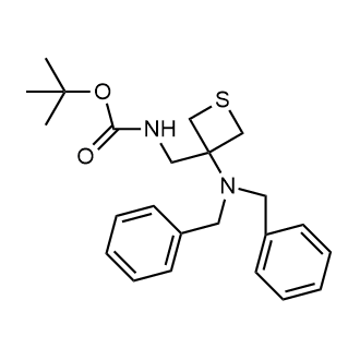 tert-Butyl ((3-(dibenzylamino)thietan-3-yl)methyl)carbamate|CS-D1311