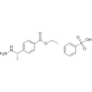 (S)-Ethyl 4-(1-hydrazinylethyl)benzoate benzenesulfonate|CS-M0023