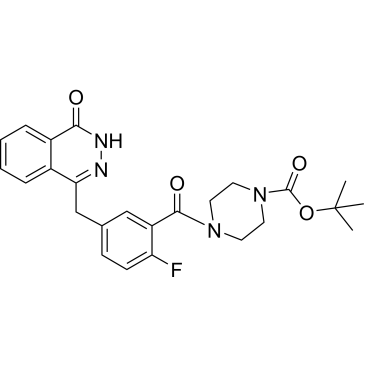 tert-Butyl 4-(2-fluoro-5-((4-oxo-3,4-dihydrophthalazin-1-yl)methyl)benzoyl)piperazine-1-carboxylate|CS-M0383