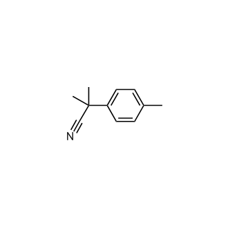 Benzeneacetonitrile, α,α,4-trimethyl-