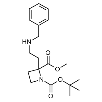 1-tert-Butyl 2-methyl 2-(2-(benzylamino)ethyl)azetidine-1,2-dicarboxylate|CS-M0485