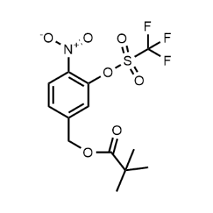 4-Nitro-3-(trifluoromethylsulfonyloxy)benzyl pivalate|CS-M0517