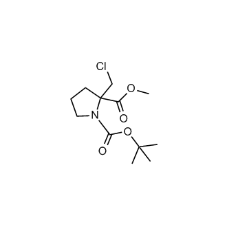 1-tert-butyl 2-methyl 2-(chloromethyl)pyrrolidine-1,2-dicarboxylate