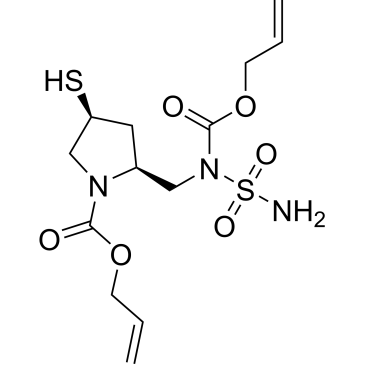 (2S,4S)-allyl 2-(((allyloxycarbonyl)(sulfamoyl)amino)methyl)-4-mercaptopyrrolidine-1-carboxylate|CS-M0624