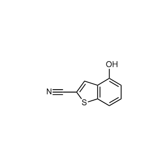 4-hydroxybenzo[b]thiophene-2-carbonitrile