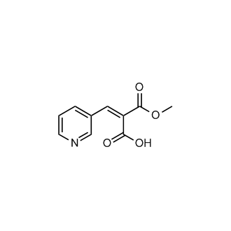 2-(methyl carboxy)-3-(pyridin-3-yl)prop-2-enoic acid