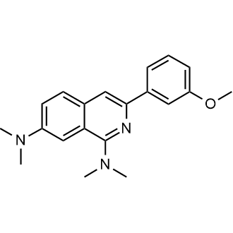 3-(3-Methoxyphenyl)-N1,N1,N7,N7-tetramethylisoquinoline-1,7-diamine|CS-M0745