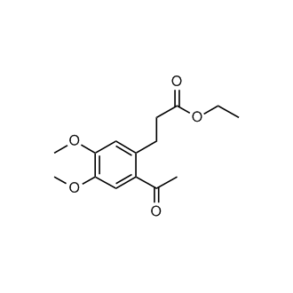 ethyl 3-(2-acetyl-4,5-dimethoxyphenyl)propanoate