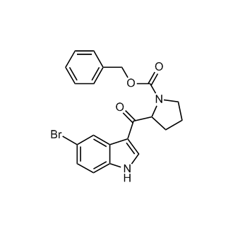 Benzyl 2-(5-bromo-1H-indole-3-carbonyl)pyrrolidine-1-carboxylate|CS-M0864