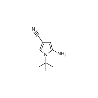 5-amino-1-tert-butyl-1H-pyrrole-3-carbonitrile