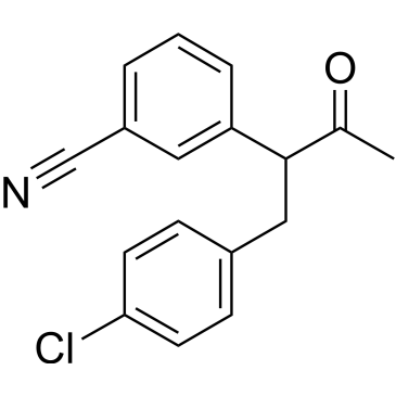 3-(1-(4-Chlorophenyl)-3-oxobutan-2-yl)benzonitrile|CS-M0876