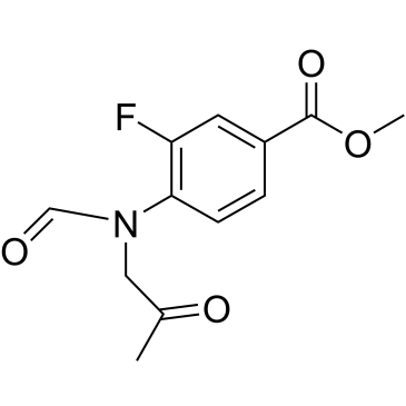 Methyl 3-fluoro-4-(N-(2-oxopropyl)formamido)benzoate|CS-M0956