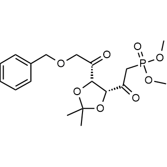 dimethyl 2-((4R,5S)-5-(2-(benzyloxy)acetyl)-2,2-dimethyl-1,3-dioxolan-4-yl)-2-oxoethylphosphonate|CS-M1138