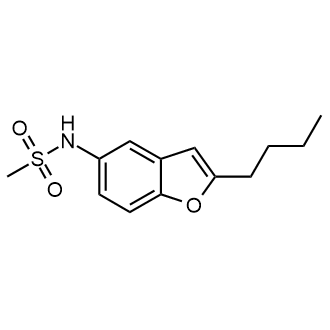 N-(2-Butylbenzofuran-5-yl)methanesulfonamide|CS-M1222